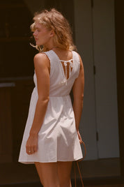 RHYTHM PRESLEY DRESS - OFF WHITE