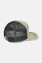 RHYTHM REAL TREE TRUCKER CAP – PRINTED COTTON TRUCKER HAT WITH MESH BACK – TOBACCO