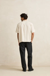 RHYTHM RELAXED WHIP STITCH SHORT SLEEVE SHIRT NATURAL
