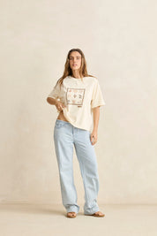 RHYTHM SEA RANCH SHELL TEE - VINTAGE WHITE