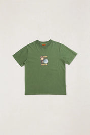 RHYTHM STARFISH VINTAGE SS T-SHIRT – DILL GREEN