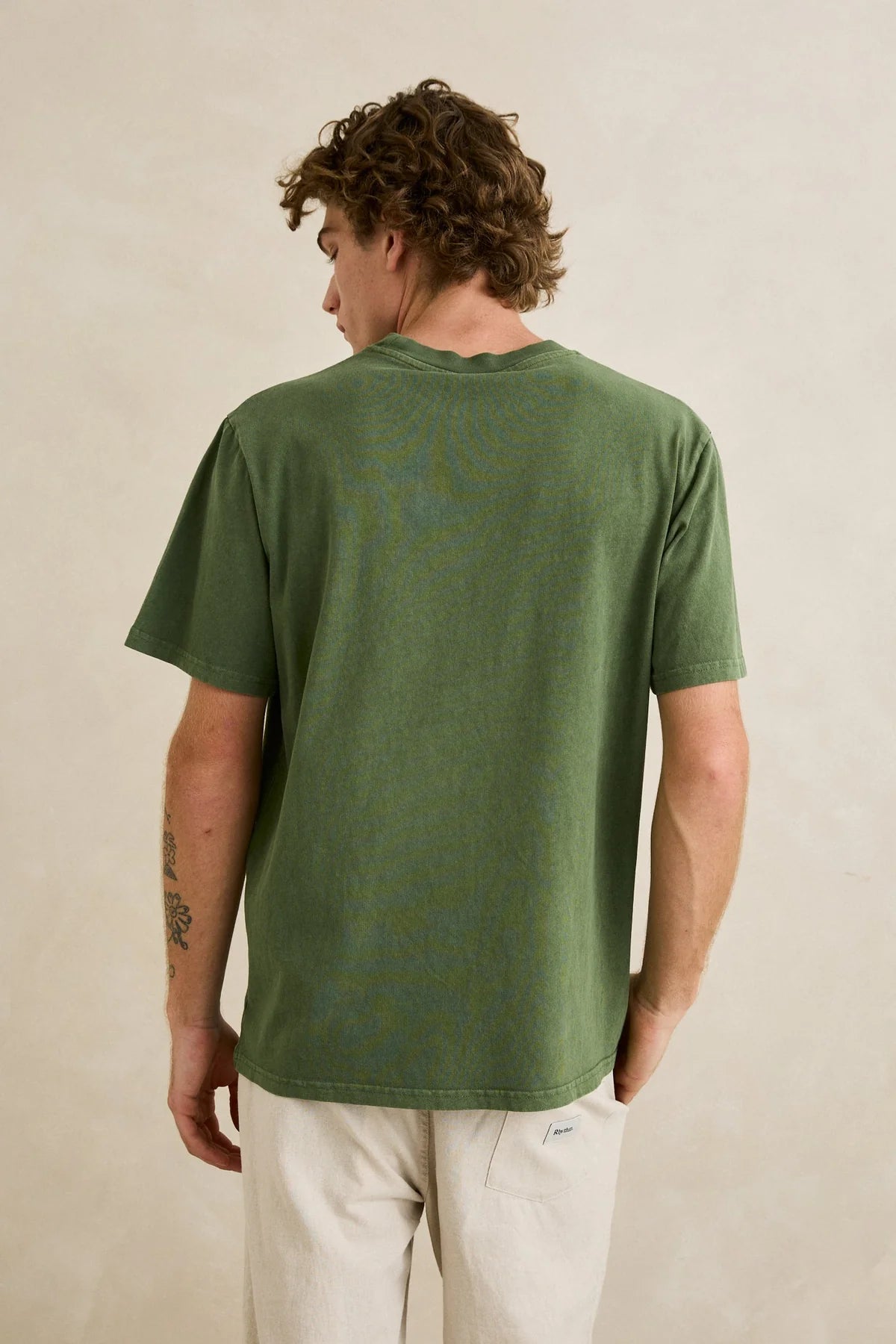 RHYTHM STARFISH VINTAGE SS T-SHIRT – DILL GREEN