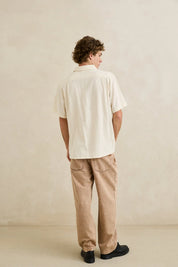 RHYTHM SUNDOWN SS SHIRT – NEUTRAL STRIPE