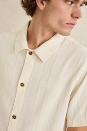 RHYTHM SUNDOWN SS SHIRT – NEUTRAL STRIPE