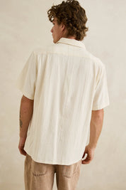 RHYTHM SUNDOWN SS SHIRT – NEUTRAL STRIPE