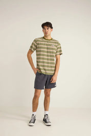 RHYTHM TEXTURED LINEN JAM – NAVY