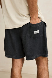 RHYTHM TEXTURED WALE JAM CORDUROY SHORT RELAXED FIT DARK INDIGO