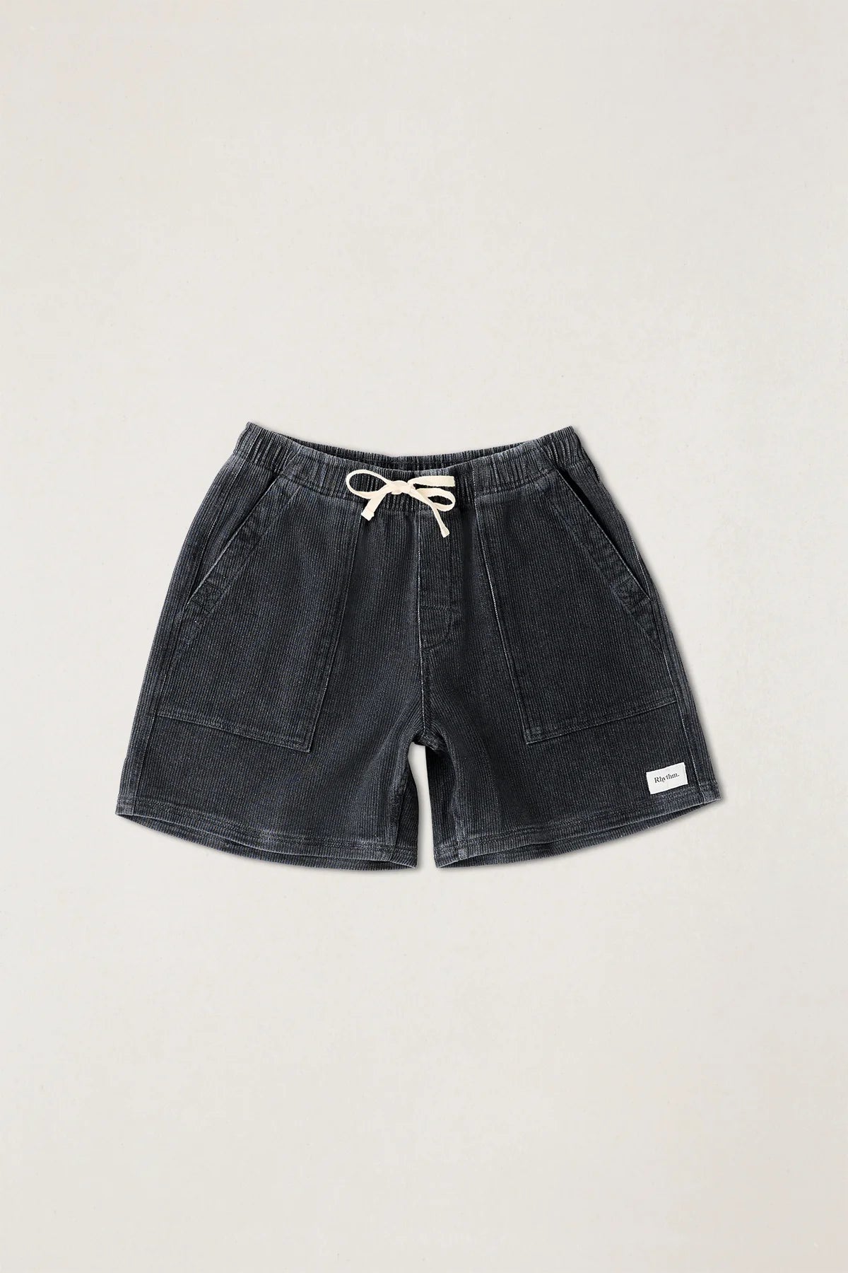 RHYTHM TEXTURED WALE JAM CORDUROY SHORT RELAXED FIT DARK INDIGO