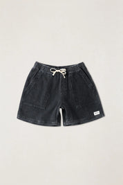 RHYTHM TEXTURED WALE JAM CORDUROY SHORT RELAXED FIT DARK INDIGO