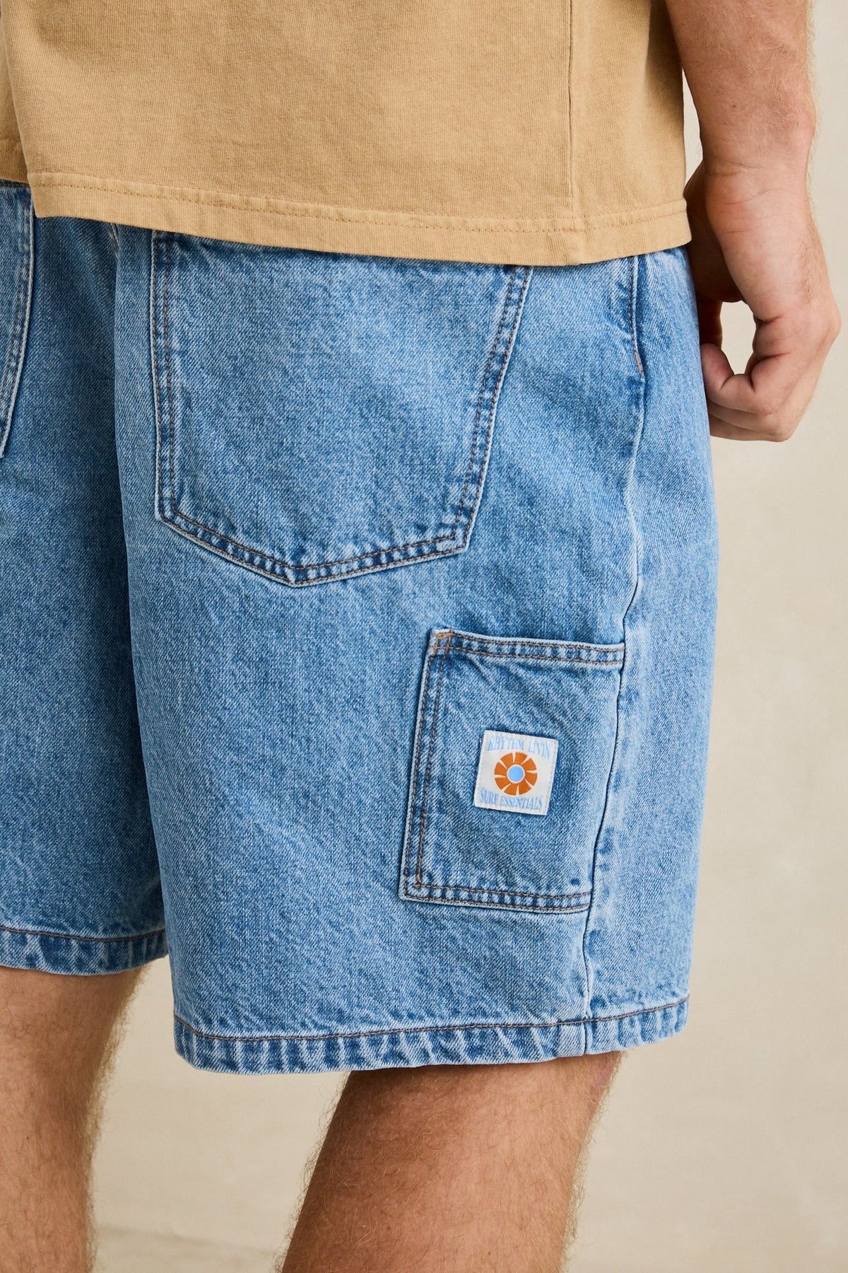 RHYTHM TOBY DENIM SHORT – WORN INDIGO