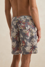 RHYTHM TROPICAL CAMO SWIM TRUNK CAMO PERFORMANCE MENS SURF SHORTS