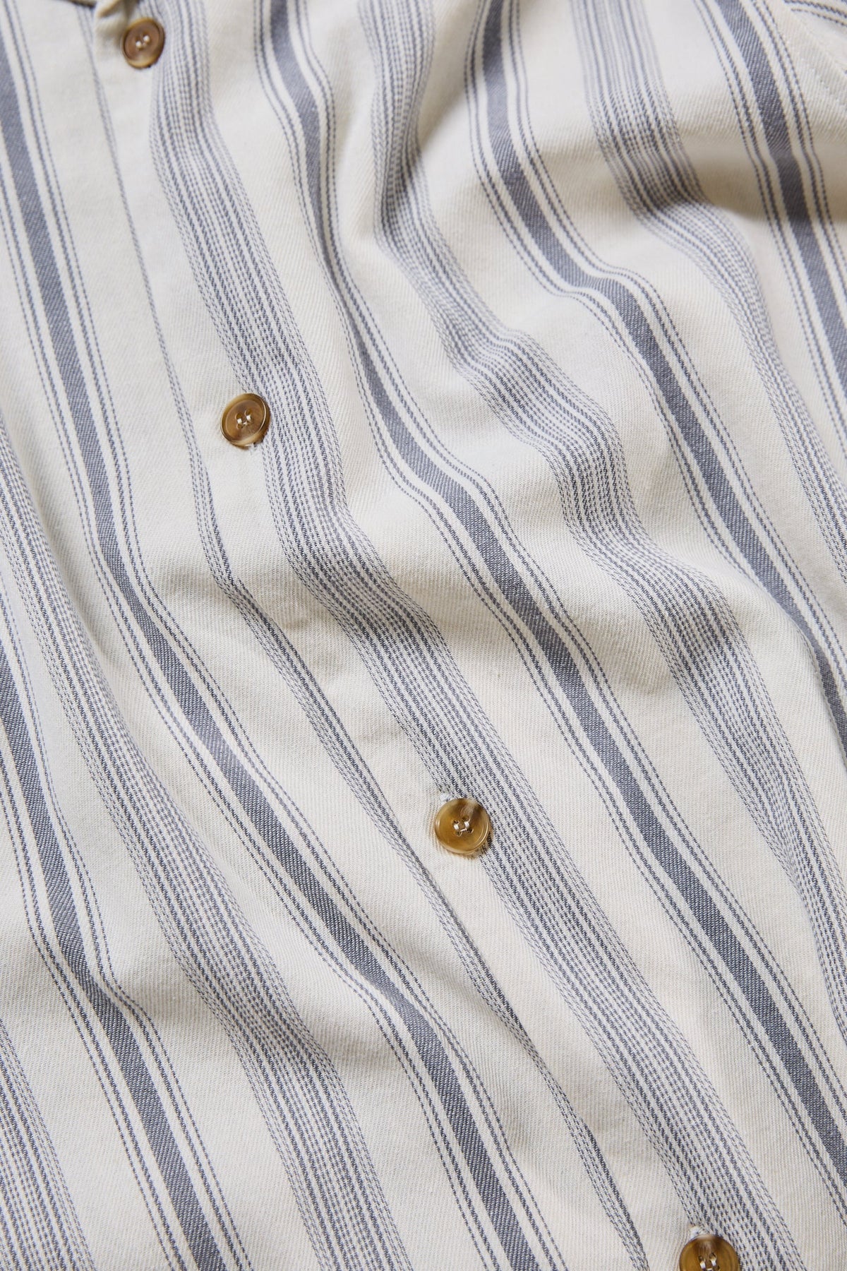 RHYTHM TURKISH STRIPE SHORT SLEEVE SHIRT - NATURAL
