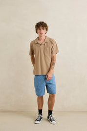 RHYTHM VINTAGE TERRY POLO – INCENSE