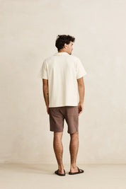 RHYTHM VINTAGE TERRY POLO SHIRT RETRO FIT NATURAL