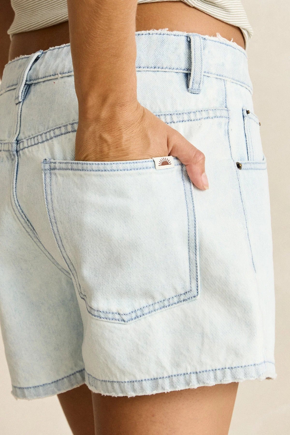 RHYTHM WANDERER DENIM SHORT - LIGHT WASH