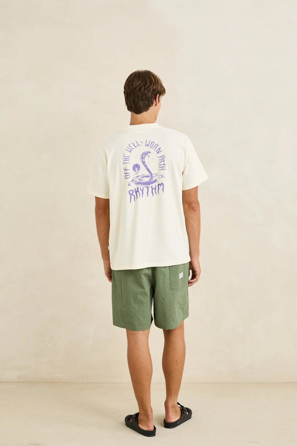 RHYTHM WORN PATH RIPSTOP JAM SHORTS - OLIVE