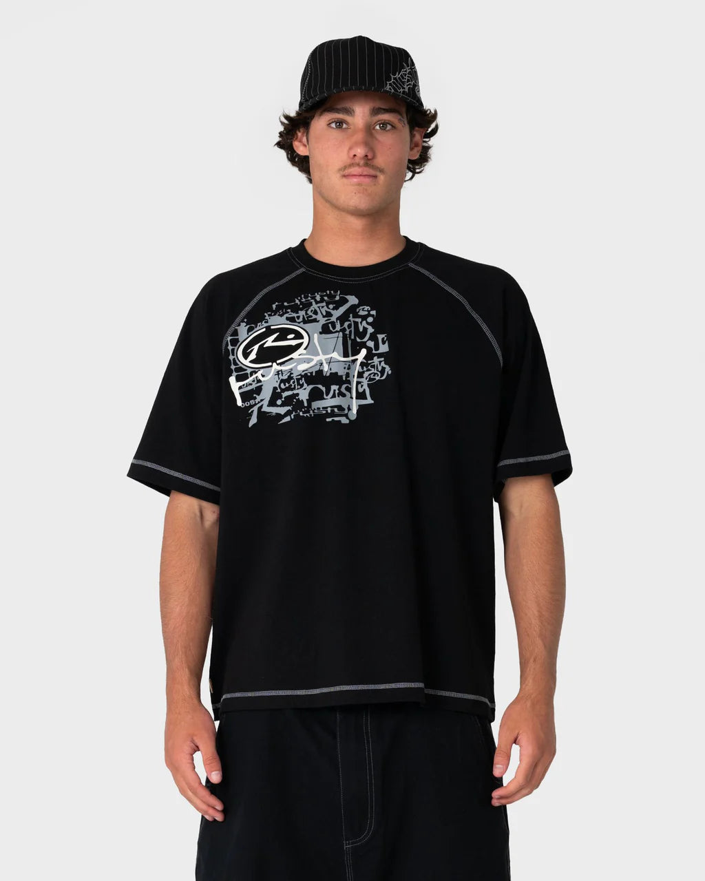 RUSTY RIDDLE ME THIS GRAPHIC TEE MENS