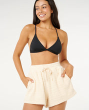 RIP CURL ALOHA STATE TERRY SHORT WOMENS CASUAL SUMMER WEAR – OFF WHITE