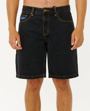 RIP CURL ARCHIVE 21" DENIM WALK SHORT – WASHED BLACK