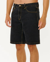 RIP CURL ARCHIVE 21" DENIM WALK SHORT – WASHED BLACK