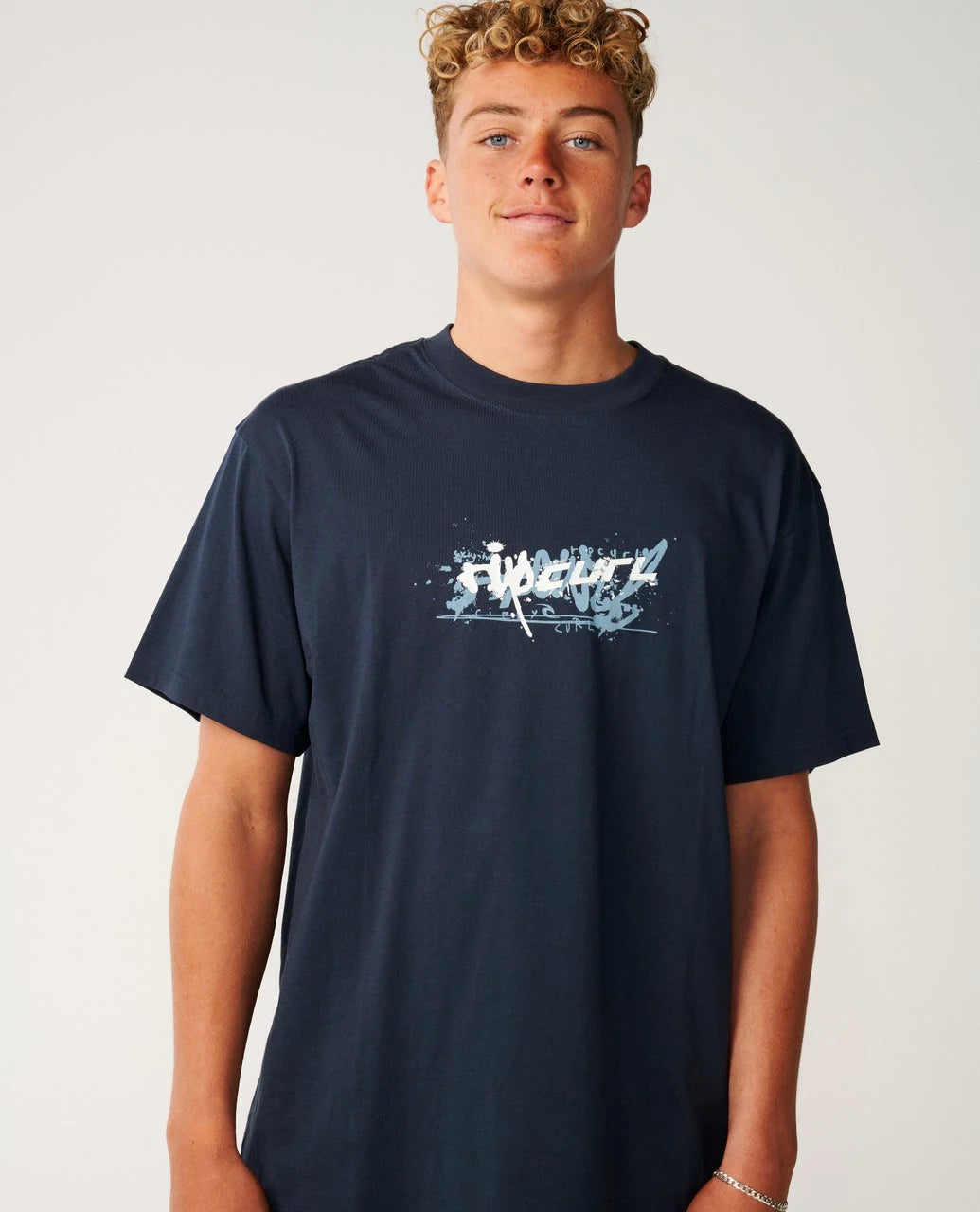 RIP CURL ARCHIVE MASHUP LOOSE TEE - DARK NAVY