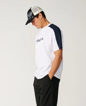 RIP CURL ARCHIVE UP TOP PANEL LOOSE TEE - WHITE