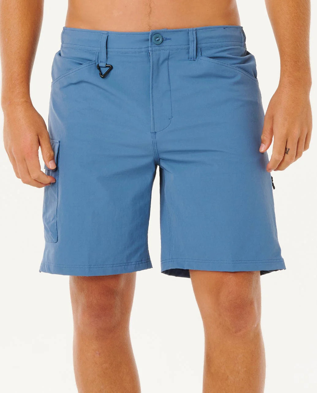 RIP CURL BOARDWALK 19" SEARCH VOLLEY MENS HYBRID SURF SHORT BLUEFIN