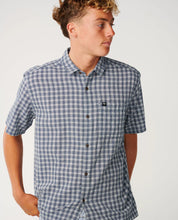 RIP CURL CLASSIC SURF CHECK SHORT SLEEVE SHIRT – LIGHT NAVY