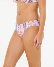 RIP CURL COASTAL INSTINCT FULL COVERAGE BIKINI BOTTOM WOMENS SWIMWEAR MULTICO