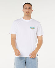 RIP CURL DAZED AND TUBED TEE MENS CASUAL SURF T-SHIRT – WHITE