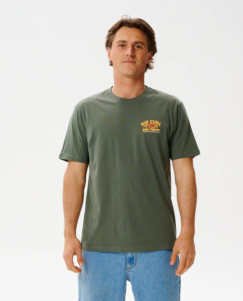 RIP CURL DOWN UNDER KOALA TEE – DARK OLIVE