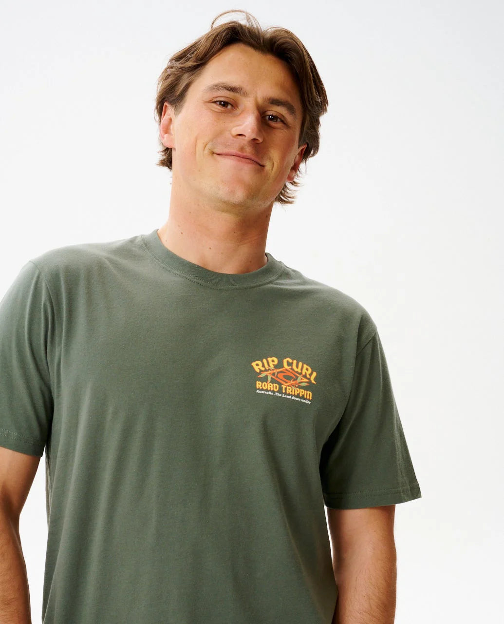 RIP CURL DOWN UNDER KOALA TEE – DARK OLIVE