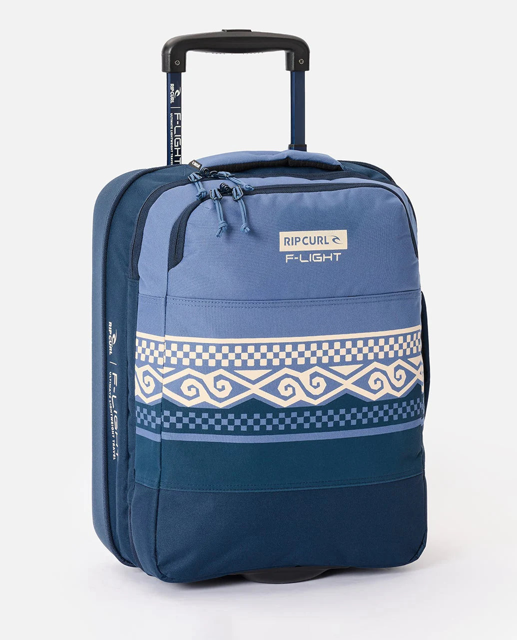 RIP CURL F-LIGHT CABIN 30L WHEELED TRAVEL BAG COSMIC KISS NAVY BLUE