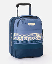 RIP CURL F-LIGHT CABIN 30L WHEELED TRAVEL BAG COSMIC KISS NAVY BLUE