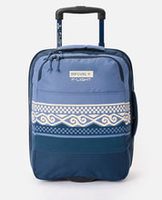 RIP CURL F-LIGHT CABIN 30L WHEELED TRAVEL BAG COSMIC KISS NAVY BLUE