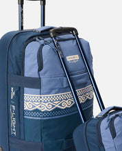 RIP CURL F-LIGHT GLOBAL 100L WHEELED TRAVEL BAG COSMIC KISS NAVY BLUE