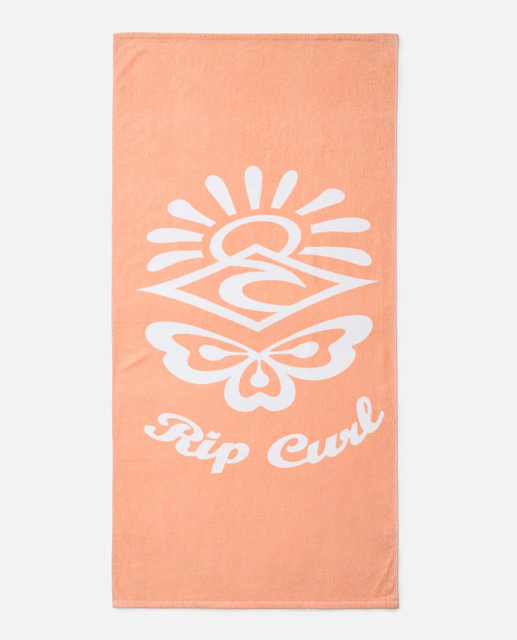 RIP CURL GRAPHIC STANDARD TOWEL – BRIGHT PEACH