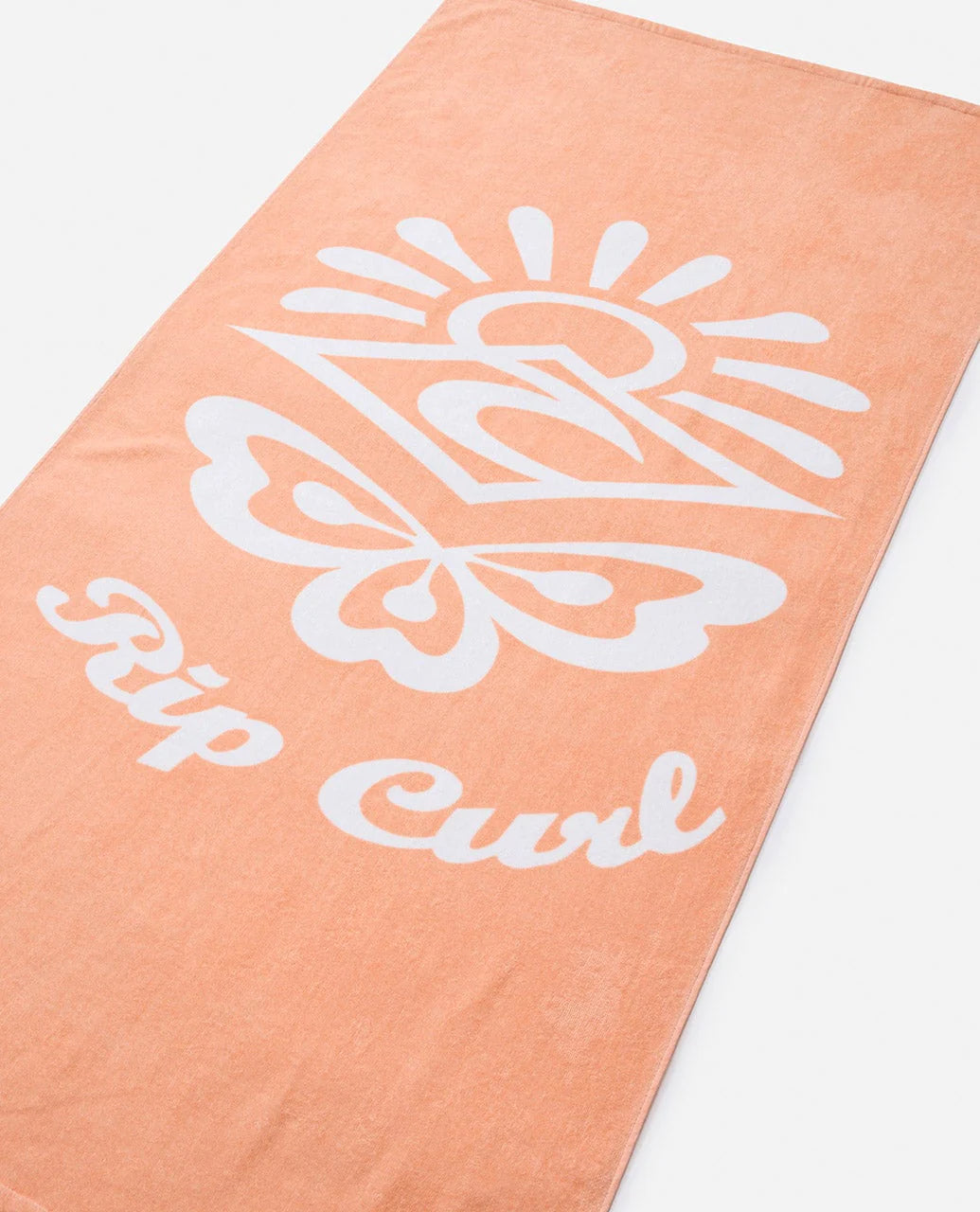 RIP CURL GRAPHIC STANDARD TOWEL – BRIGHT PEACH