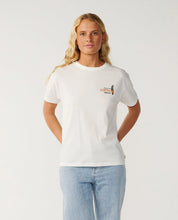 RIP CURL GREETINGS FROM AUS RELAXED TEE - BONE