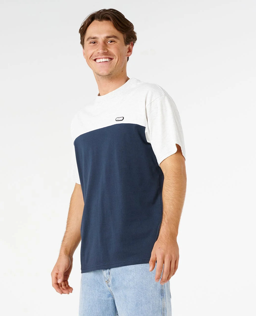 RIP CURL HALFA PANEL BEATER TEE – SPORTS MARLE