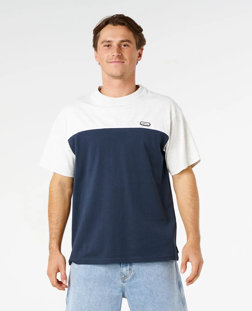 RIP CURL HALFA PANEL BEATER TEE – SPORTS MARLE