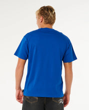 RIP CURL INNER VISIONS BLAST OVER LOOSE TEE MENS T SHIRT ELECTRIC COBALT