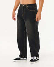 RIP CURL INNER VISIONS DENIM PANT – DARK ACID BLACK