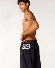 RIP CURL INNER VISIONS VOLLEY BOARDSHORT MENS ELASTIC WAIST SHORT BLACK