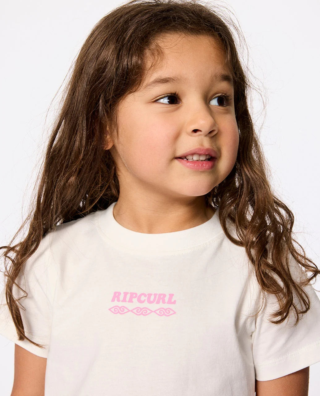 RIP CURL ISLAND RELAXED ART TEE – KIDS – BONE