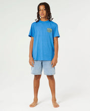 RIP CURL LIQUID TRIPS ARCH TEE - KIDS – ROYAL BLUE