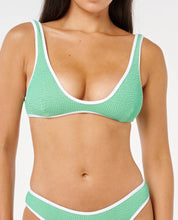 RIP CURL LUXE SURF BRALETTE – WOMENS SUPPORTIVE SWIM TOP IN IRISH GREEN