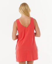 RIP CURL LUXE SURF DRESS – WOMENS – TOMATO COTTON SHORT LENGTH SUMMER DRESS