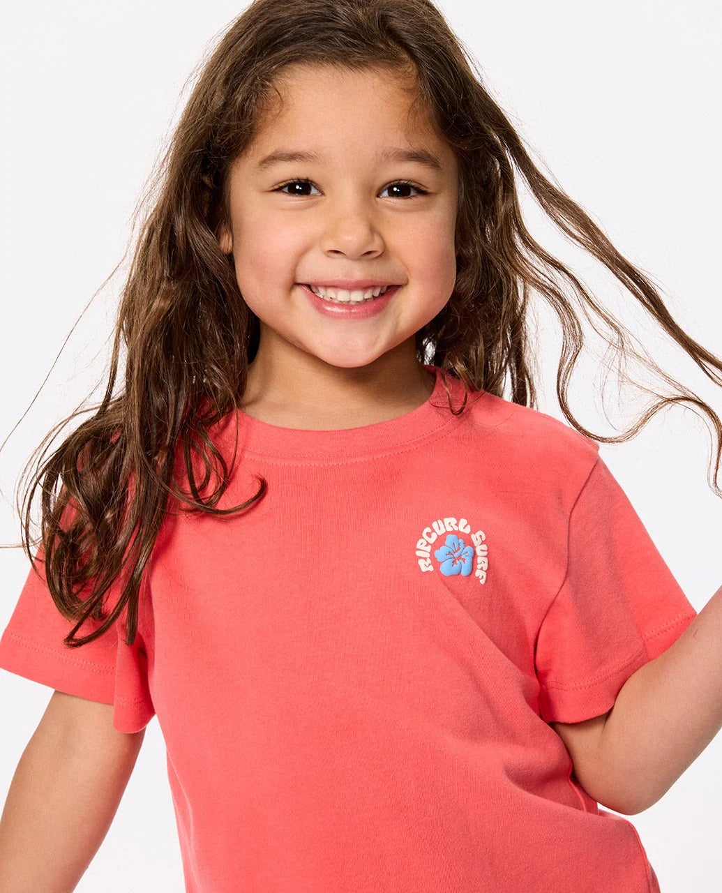 RIP CURL LUXE SURF TEE – KIDS – WATERMELON