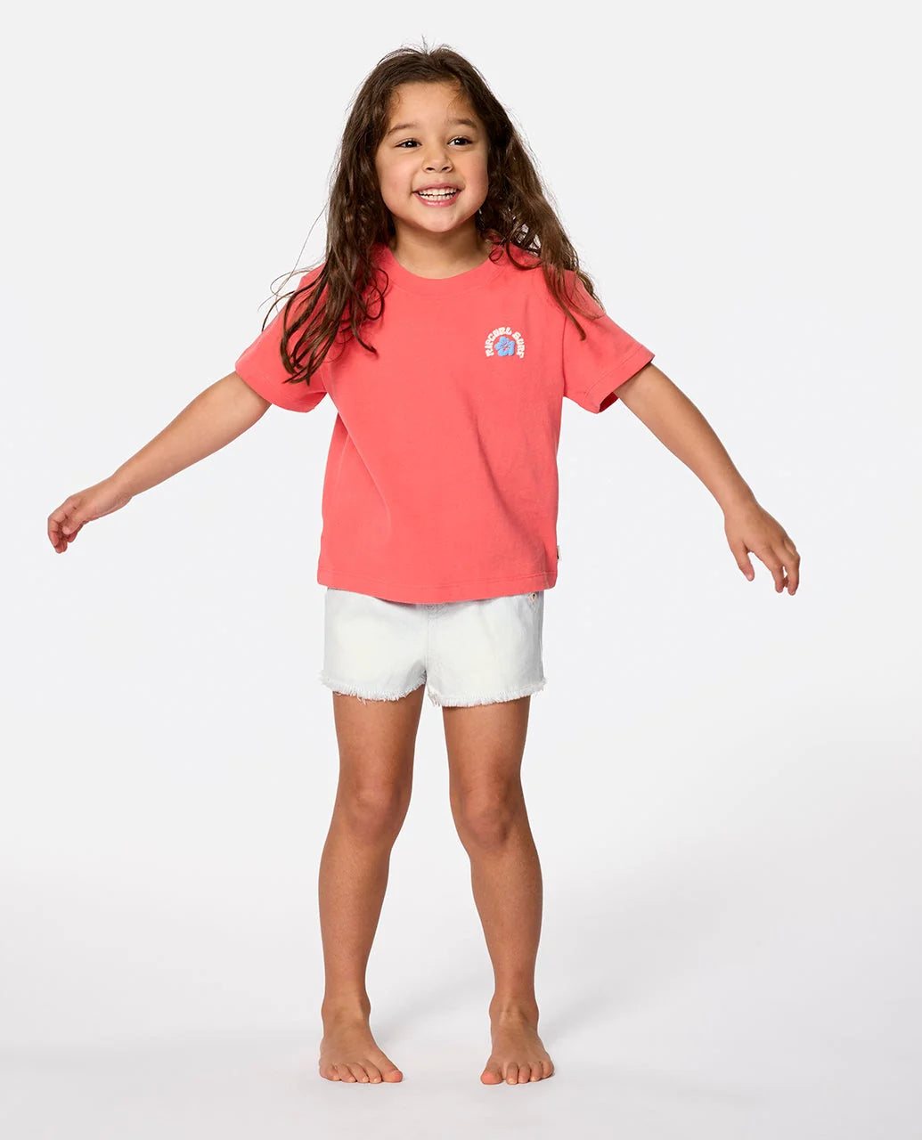 RIP CURL LUXE SURF TEE – KIDS – WATERMELON